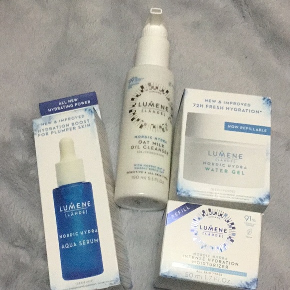 Lumene Other - Lumene Cleanser, Serum, and moisturizer bundle